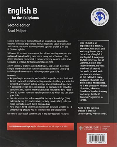 English B for the IB Diploma Coursebook with Digital Access (2 Years) - Image 2