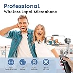 USB C Mini Wireless Lavalier Microphone for iPhone 15 16, iOS and Android Devices - Noise Reduction Lapel Mic for Recording, Clip on Mic, Omni Lav Mic for Video Recording, Tiktok, Youtube, Vlog - Image 2