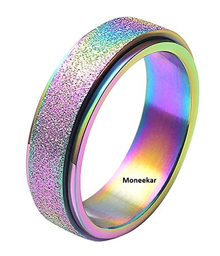 Image of Moneekar Jewels 18k Stainless Steel Ring for Men and Women