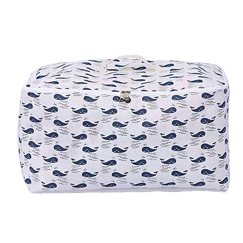 ZUOLUO Housse Rangement Couette Housses de Rangement Sac de Rangement en Tissu Vêtements de Stockage Sacs Vêtements de Stockage Cover