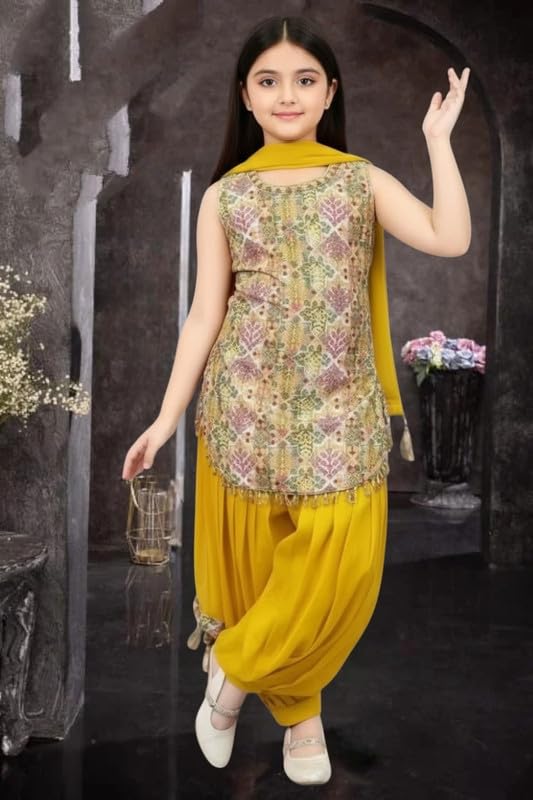Baby & Kids clothing set cotton blend Comfortable dress for any season||||B,F2_JHILMIL_DHOTI_-picture-34