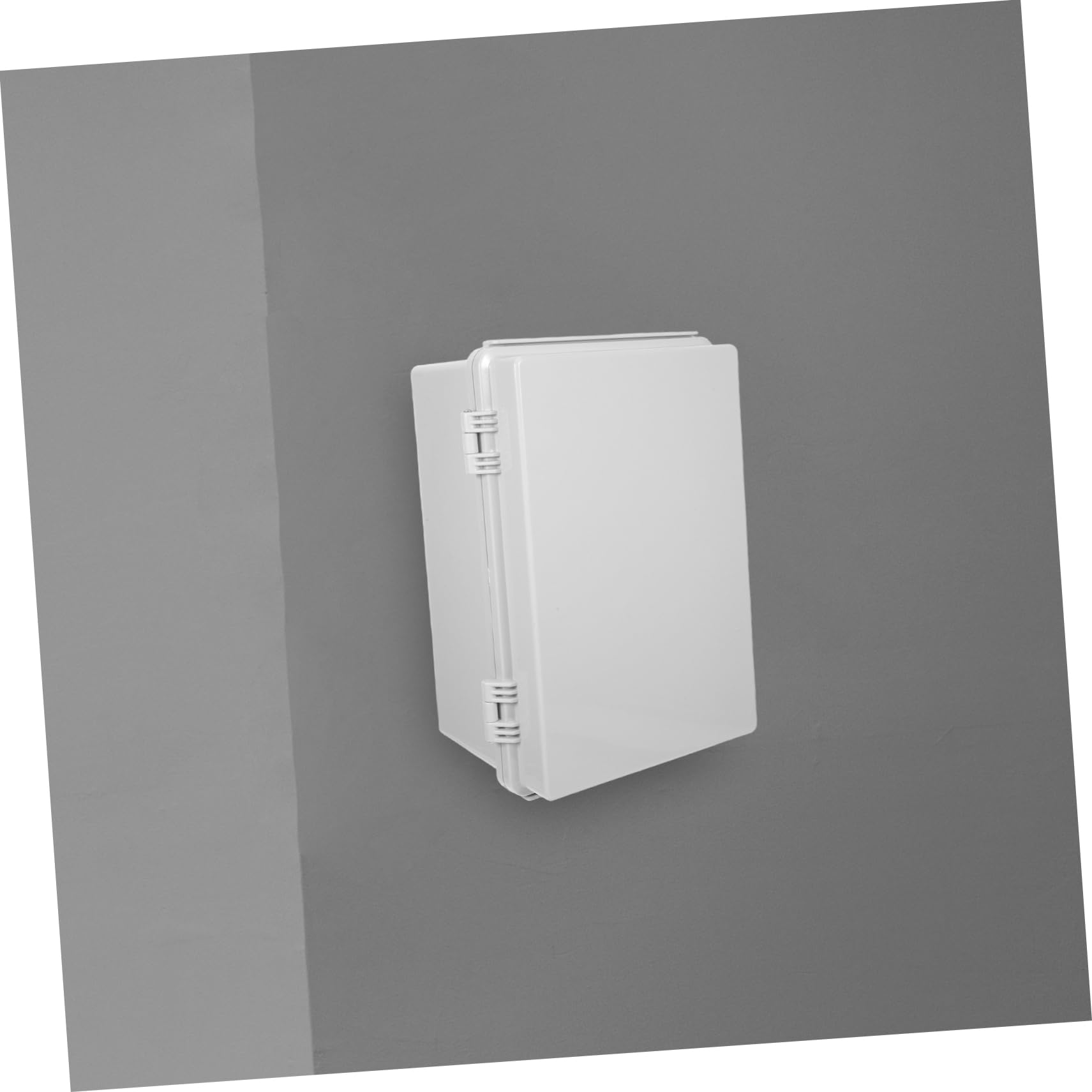 Healifty Wasserdichter Verteilerkasten aus Abs Elektrische Abzweigdose mit Montageplatte für Wetterfeste Außeninstallationen und Kabelmanagement