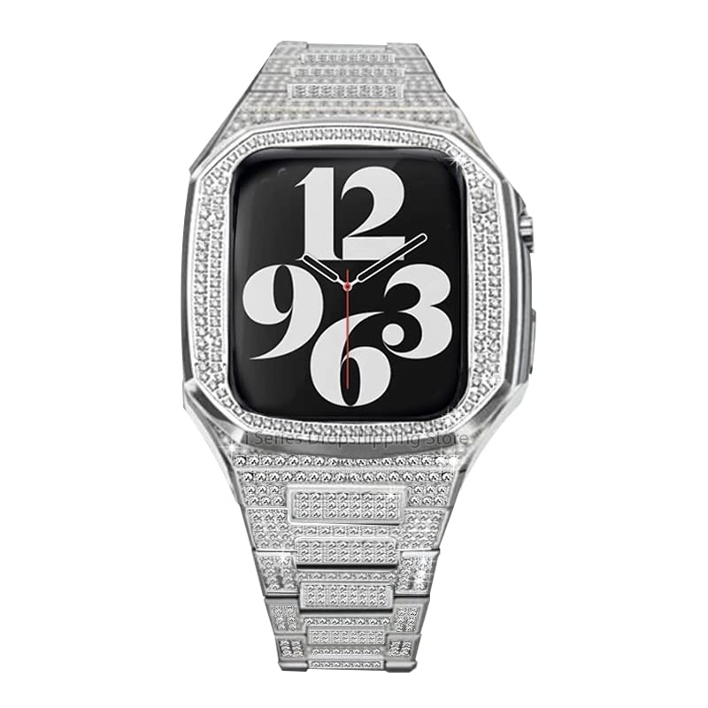 Kit modification diamant 45 mm Apple Watch avec boîtier robuste - 2