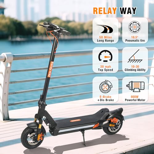 Image of Offroad Electric Scooter 30 Mph Speed, 40-50 Miles Range, 300+ lb Capacity