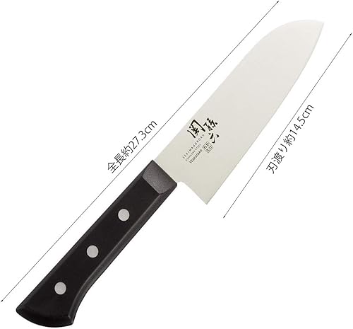 Miniatura 4 de Kai KAI AB5421 - Cuchillo Santoku pequeño Seki Magoroku Wakatake, 5.7 pulgadas, fabricado en Japón