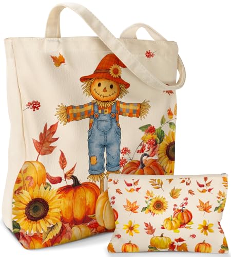 Miss Adola 2 Pack Canvas Tote Bag - Reusable...