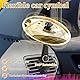 Premium Auto Becken Air Vent,Auto Crash Becken,Car Cymbals Air Vent,Auto-Trommel-Lüftungsschlitz,Mini-Trommel-Crash-Clip,Eisen-Auto-Entlüftungsdekoration,für Alle Arten Von Fahrzeugen