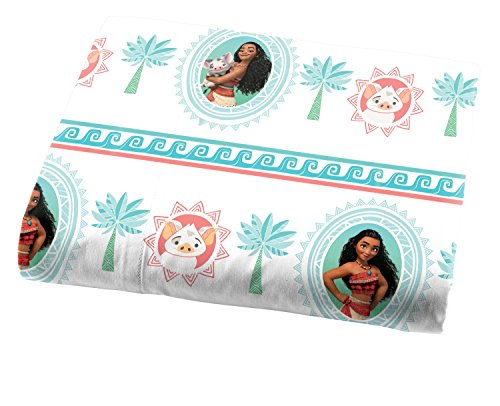 Image of Disney Moana 'The Wave' 3 Piece Twin Sheet Set