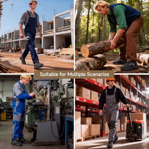 Image of Steel Toe Shoes for Men Puncture Resistant Mens Safety Work Shoes