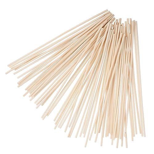 TOPPERFUN Aroma Diffuser Sticks 100 Pack Natural Rattan Fragrance Oil Diffuser for Home Decor