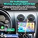 [4G+64G] Car Radio for Dodge RAM(2002-2006), Jeep Wrangler (2003-2006),Jeep Grand Cherokee (1999-2004), Chrysler 300(2002-2004), Support Wireless Carplay&Android Auto, 9 inch IPS Touchscreen