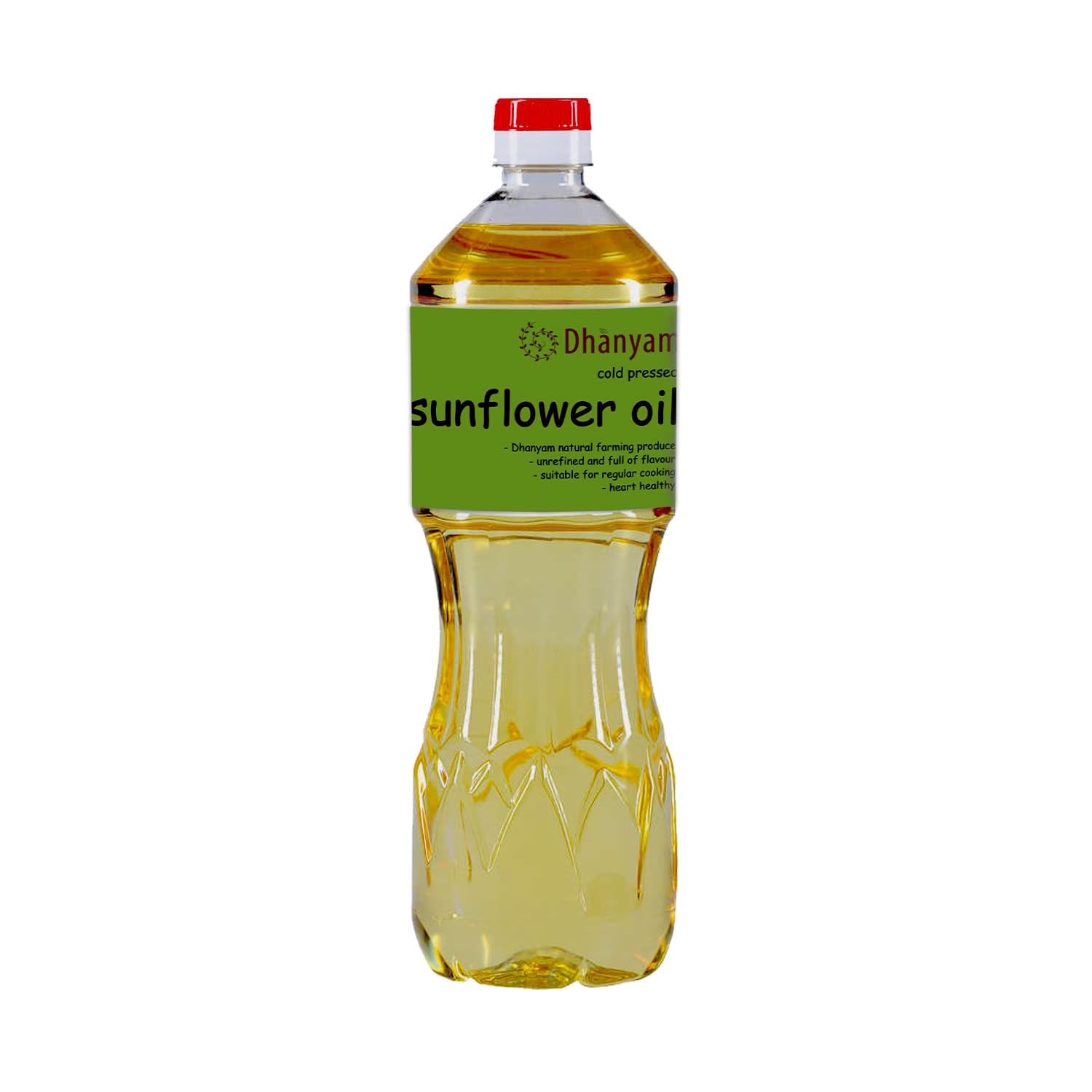 Dhanyam Cold-Pressed Sunflower Oil 1 LTR - Natural Farming Produce | Unrefined Sunflower Oil | Good for Heart | Used for Regular Cooking | Have Light, Healthy and Nutritious Cooking (B0CWXPSG8N) Amazon Price History, Amazon Price Tracker