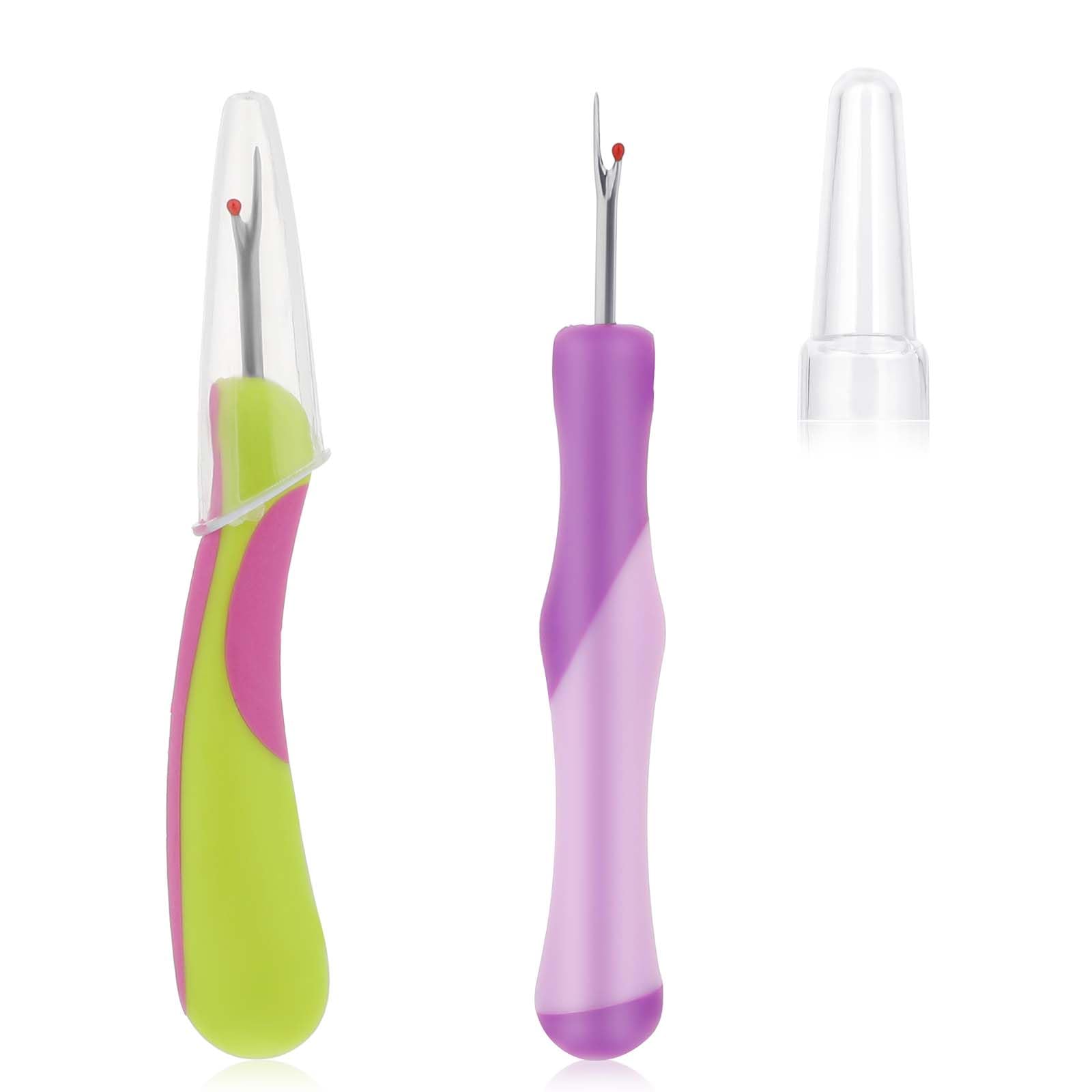 2 Pcs Sewing Seam Rippers Sewing Seam Thread Removers Sewing Stitch Cutter Unpicker Tools for Sewing Crafting Removing Threads Tools