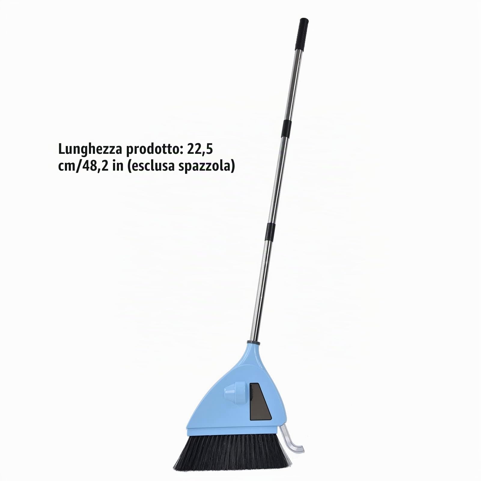 KIMISS Spazzatrice e Aspirapolvere ABS 2 in 1 Ricarica USB Senza Fili per Domestica
