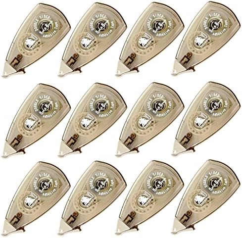 Amazon.com : Total 12pcs Triangle Double Sided Adhesive Tape Roller ...