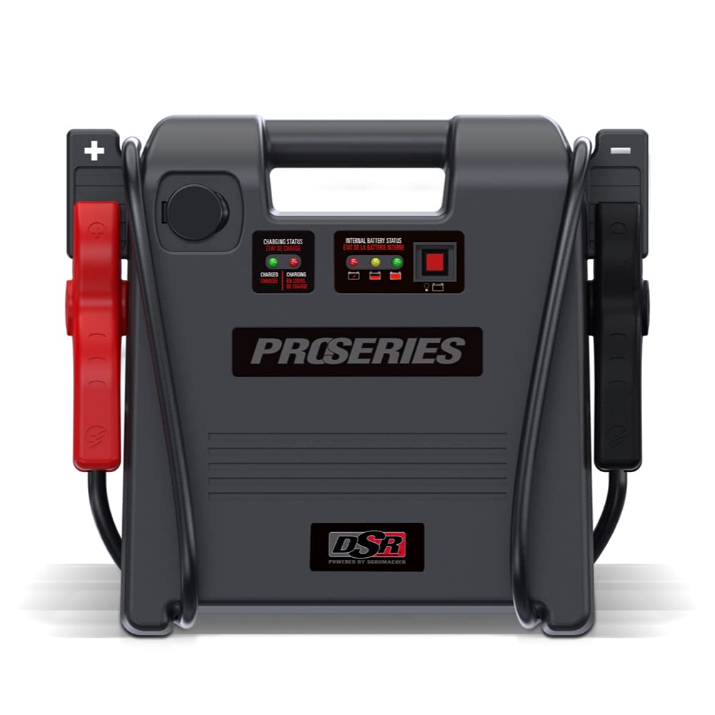 Schumacher DSR ProSeries Rechargeable AGM Jump Starter - 1800A, 12V - with 12V DC Power Port