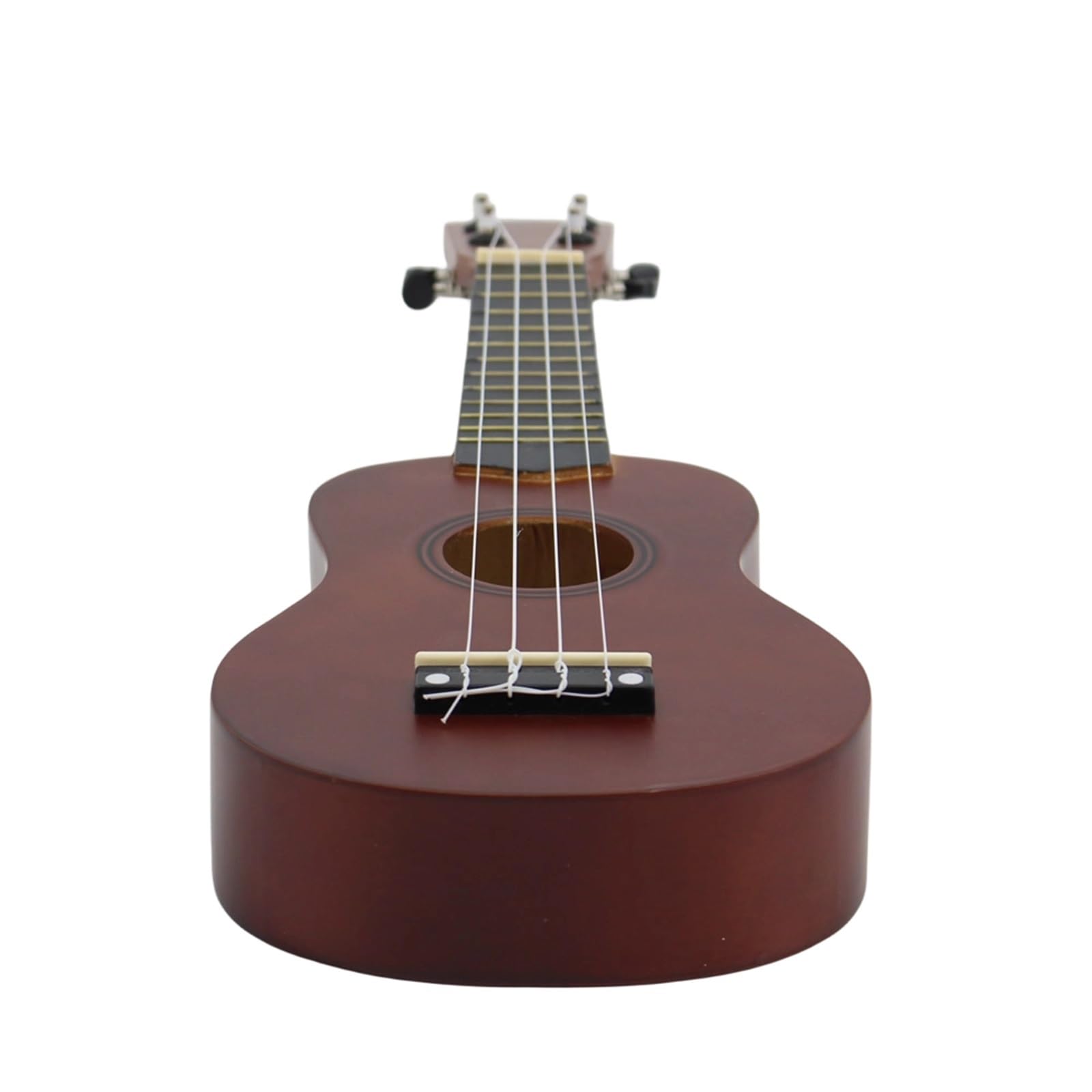 Ukulele Per Principianti Ukulele Marrone Rotondo Da 21 Pollici Adatto A Principianti E Adulti