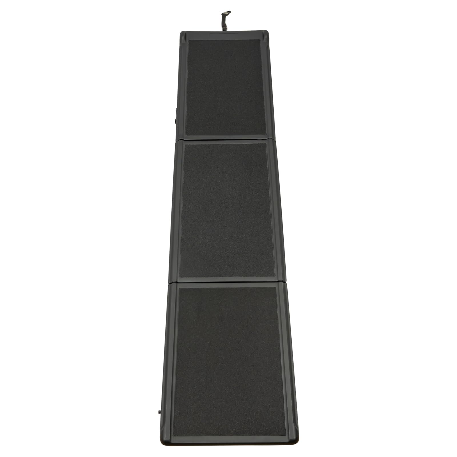 Pet Car Stair for Large Dogs – Supports Up to 165 lbs, Foldable & Portable PE Stairs for SUVs/Trucks, No Assembly Needed, Frosted Surface & Car Hook – Helps Small, Elderly or Injured Pets Board Easily