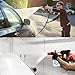 DUSICHIN Foam Cannon Short Pressure Washer Gun 1/4 Inch Quick Connector,Car Wash Foam Gun with 5 Pressure Washer Nozzle Tips 3/8'' Swivel Quick Connector,Additional Orifice Nozzle 1.04mm Car Washing