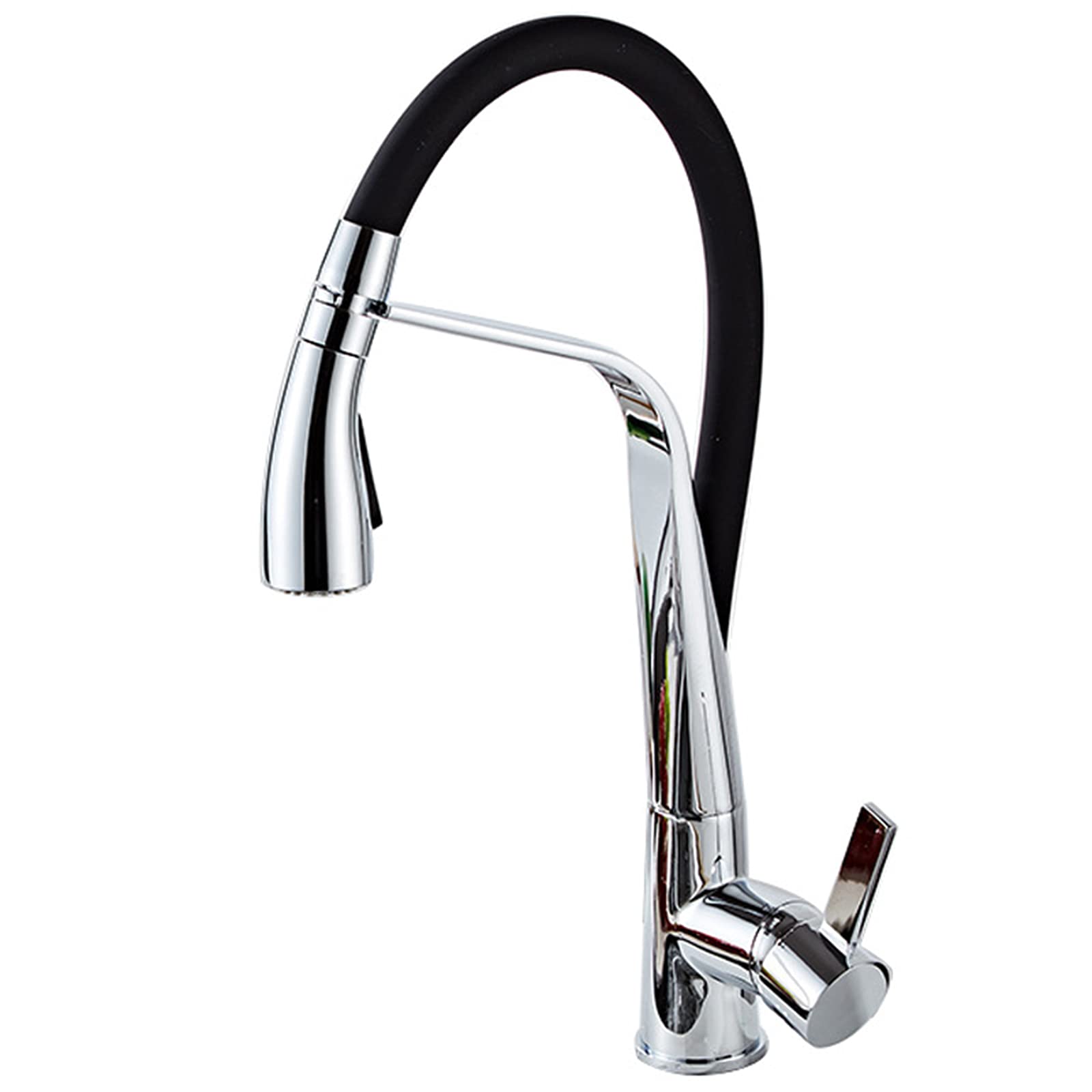 Robinet de cuisine col de cygne et douchette pour simplifier la vaisselle au quotidien