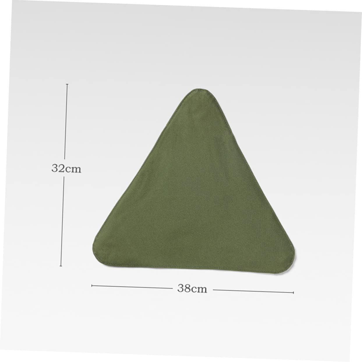 UPKOCH Outdoor Fishing Stool Portable Triangle Cloth Camping Stool with Rope Lightweight and Durable for Hiking Travel and Outdoor Activities