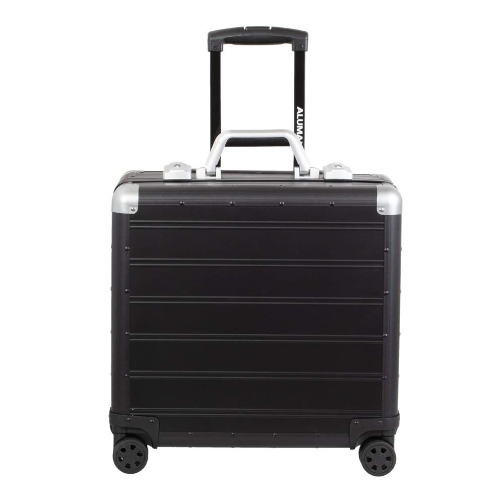 Alumaxx GEMINI Trolley Guscio rigido Nero Alluminio (45173)