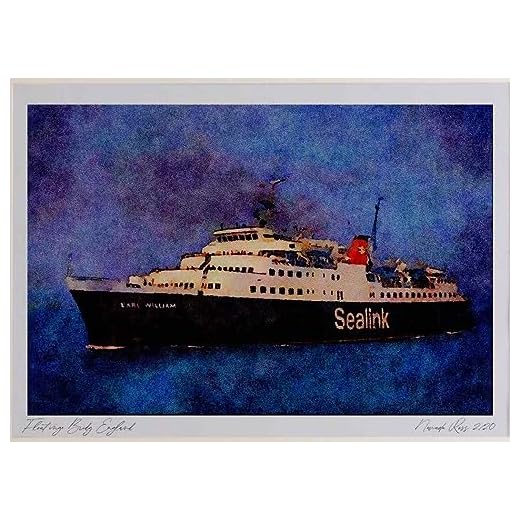 Limited Edition Watercolour Print of Channel Islands