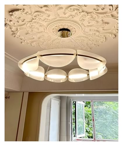 Lustre grand format éclairage blanc chaud sans éblouir - 8