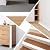 Wall Corner Protector Moulding Trim Peel and Stick Wall Corner Guards Trim Flexible Self Adhesive Edge Protector Moulding, 0.8 in x 10 Ft, White