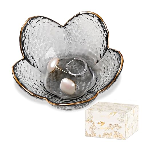 Regali per le donne gingillo piatto unico compleanno nuova casa regali per le donne il suo vassoio gioielli carino decorazione della stanza estetica accessori camera da letto anello porta piatti