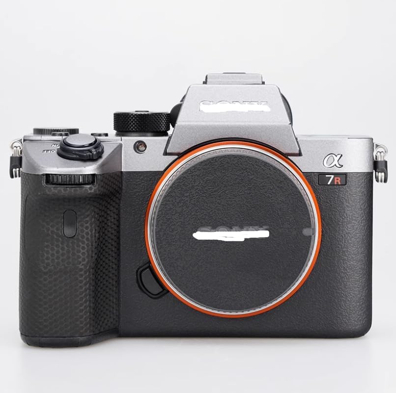 Camera Decal Skin for Sony A7M3 3M Material Sticker Waterproof Camera ProtectorMatte Silver top Matte Black Bottom