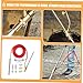 Cabilock 1set Quick Connect Industrial Sandblasting Tool Accessory Kit for Paint Removal and Stubborn Removal Includes Nozzles Sealing and Safety