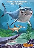 Nemo - Disney - Friends - Requins - 61X91,5 Cm Affiche / Poster