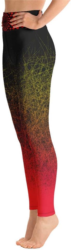 Yoga Leggings for Women Butt Lift Yoga Pants for Women - Red Fit to The Core Yoga Leggings