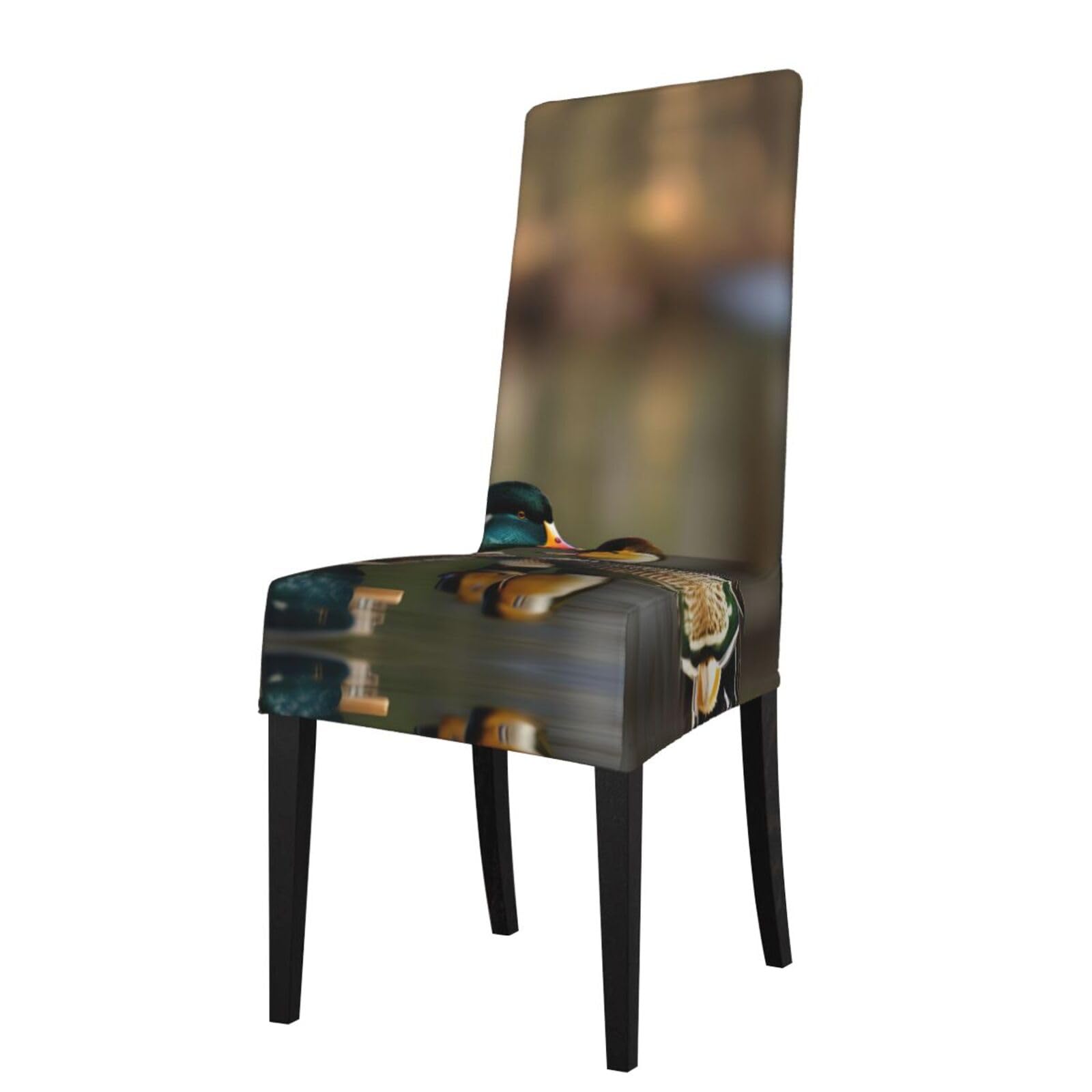 Housse de chaise sans accoudoirs colvert pour masquer l'usure de table