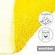 PANA® Duschvorleger mit Eckausschnitt (50x100x100 cm) • Badteppich für Eckduschen • Duschmatte rutschfest & waschbar • Eck Badematte • Ideal für eckige Duschkabinen • Farbe: Gelb