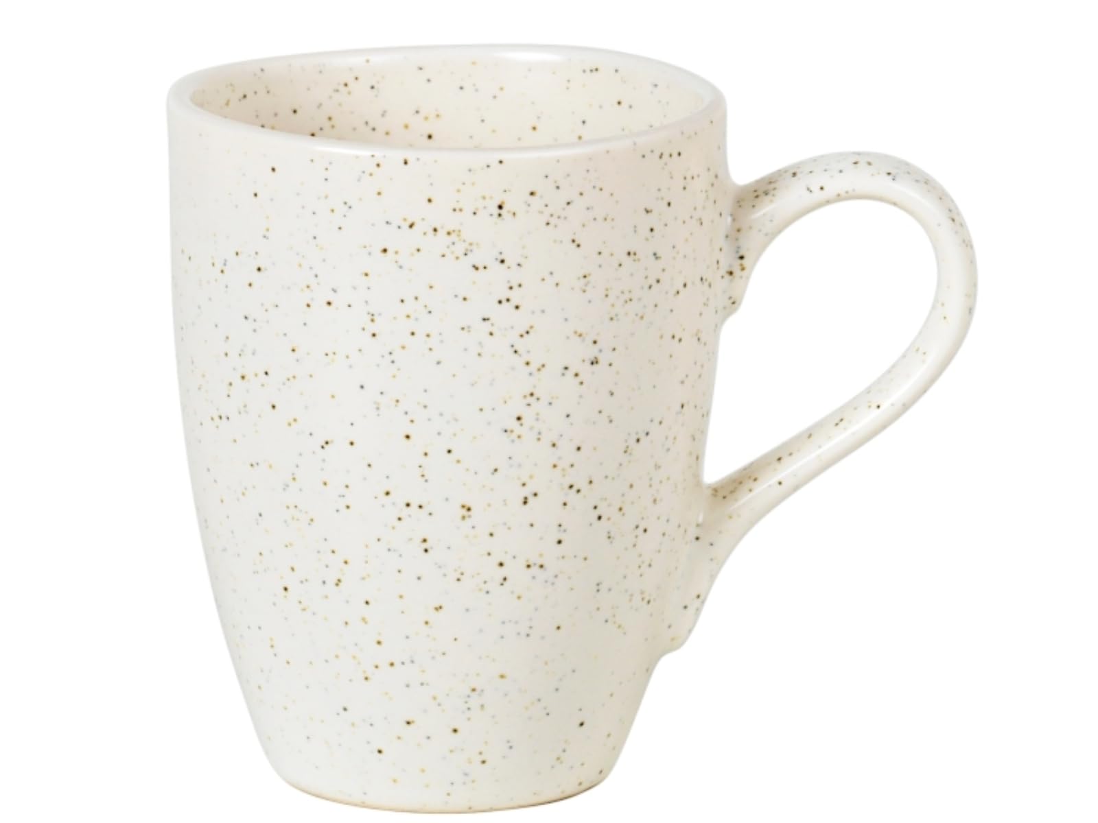 Mug Broste Copenhagen Nordic en faïence véritable vanille de 250 ml avec anse ergonomique
