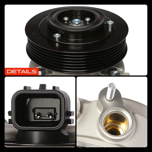 A-Premium Air Conditioner AC Compressor with Clutch by A-Premium - Used condition - Image 9