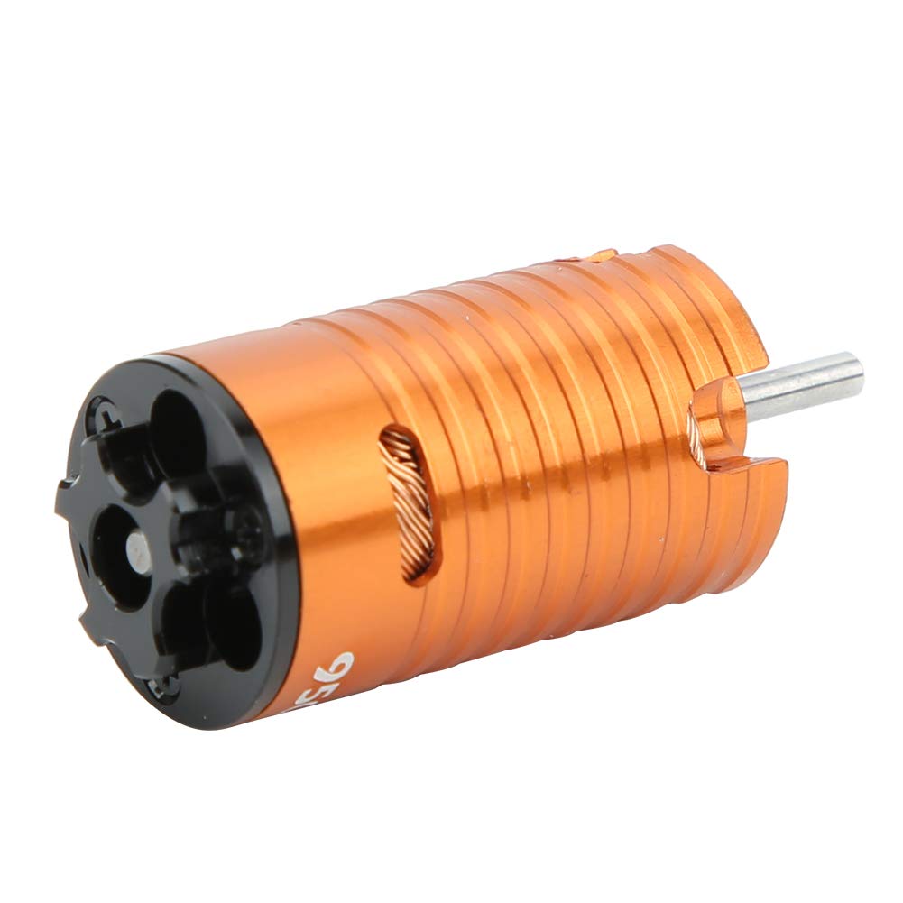 Silnik bezszczotkowy, 1410 silnik bezszczotkowy 18A ESC RC akcesoria zamienne część zamienna (pomarańczowy 9500 KV)