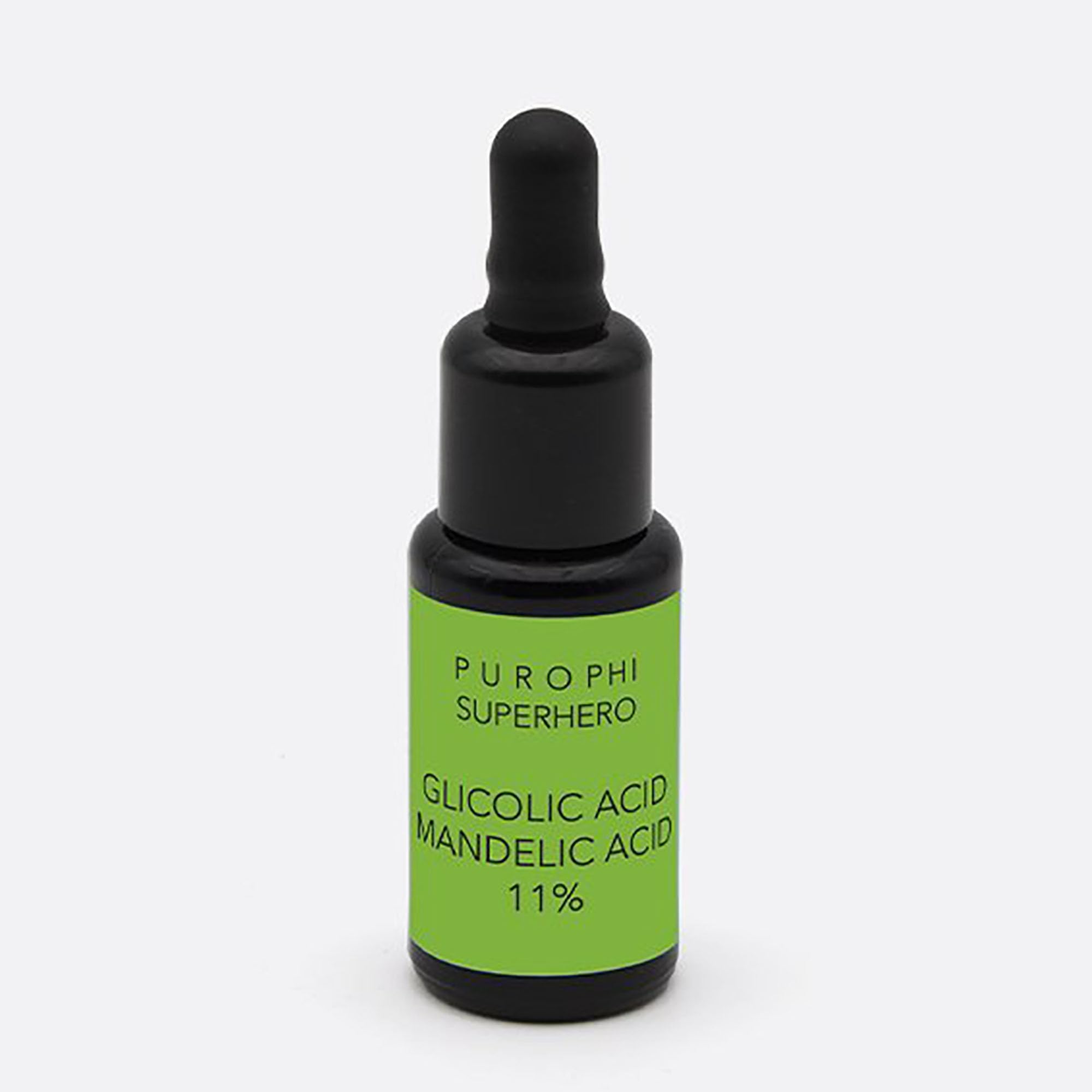 PUROPHI - SUPERHERO - Glycolic + Mandelic 11% - 15ml, 15 ml (Pack of 1)