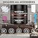 TOMBARINGR Leather Recoloring Balm – Repair Kit for Furniture Dye for Furniture Car Seats Shoes Repair Leather Dye for Scratched and Faded Couch Color Restorer - Medium Brown
