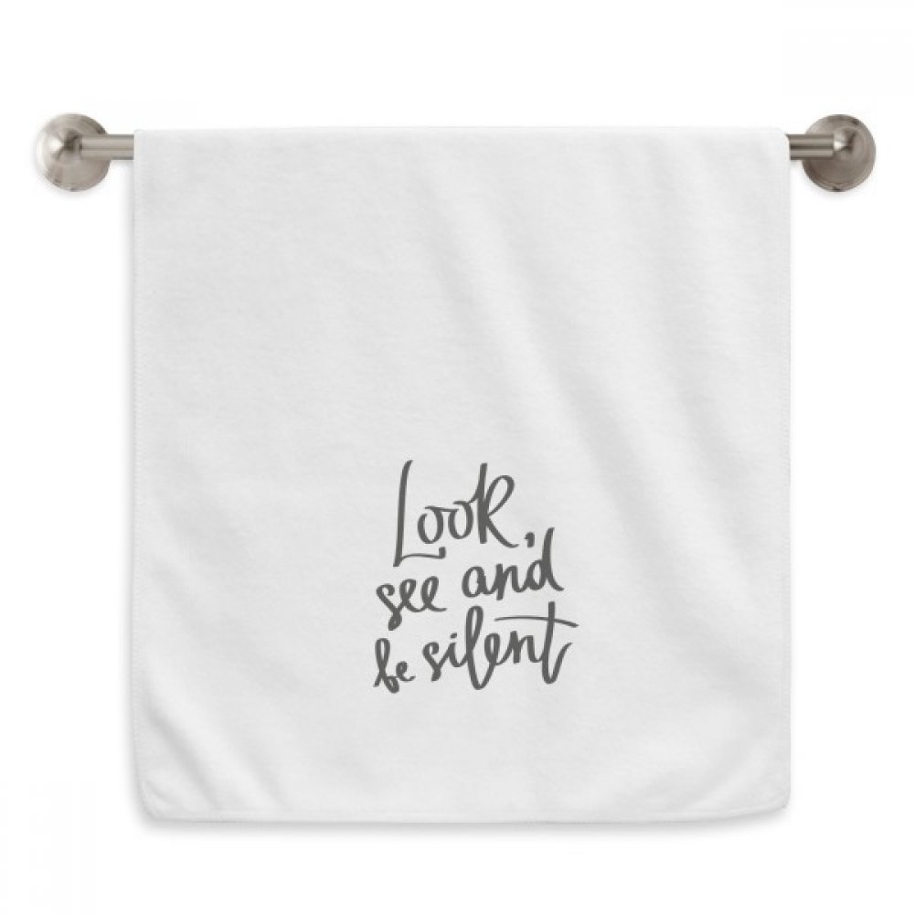 Serviettes moelleuses au design graphique abstrait et dimensions 13x29 inch