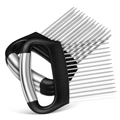 POPETPOP 3pezzi Tritacarne in Acciaio Resistente Per Tritare Carne e Verdure Utensili Pratici Da Cucina Come Tagliaverdure e Ammorbidente Per Carne Per Tritare Frutta e Verdure