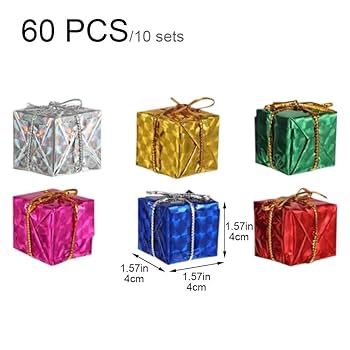 Amazon.co.jp: クリスマス 飾り ギフトボックス ミニ プレゼント