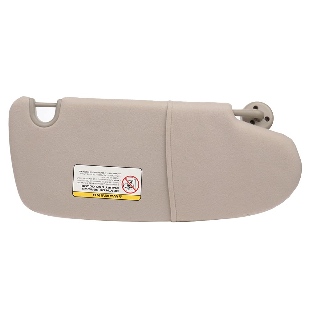 Aintier Sun Visor fit for 2002-2008 for Dodge Ram 1500,2002-2008 for Dodge Ram 2500,2002-2008 for Dodge Ram 3500 Without Sunroof(Gray,Left Driver Side)