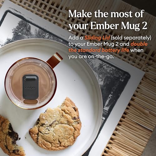 Image of Ember Temperature Control Smart Mug 2, 10 Oz, App-Controlled Heated Coffee Mug with 80 Min Battery Life and Improved Design, Copper