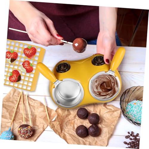 Olla eléctrica para derretir chocolate PRETYZOOM 110V miniatura 7