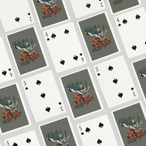 Baraja Poker Star Valley Wyoming 52 Cartas miniatura 4