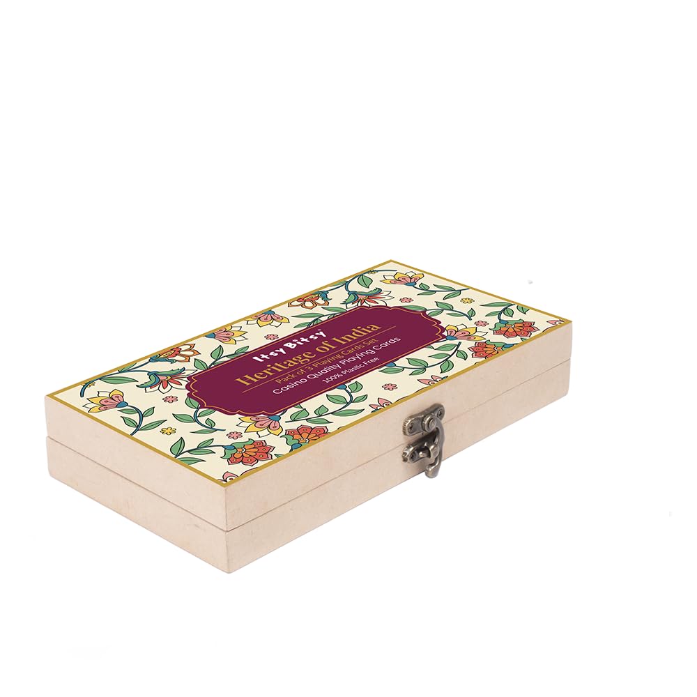Itsy Bitsy Heritage of India Playing Cards |Timeless Artistry