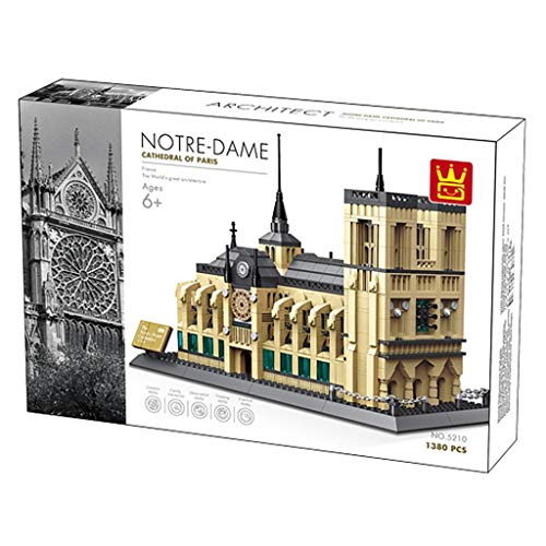 WANGE Kathedrale Notre Dame - ArtikelNr. 5210, Anzahl der Teile: 1380 – Bild 3